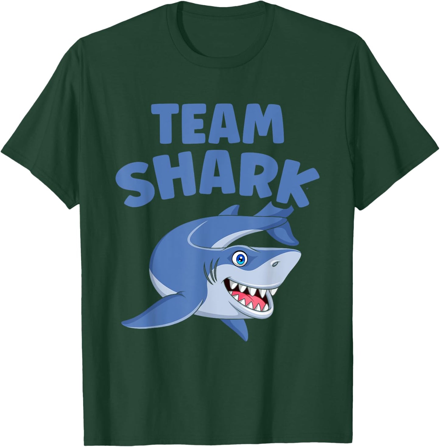 Team Shark Marine Biology Shark Lover Ocean T-Shirt - T-Shirt | Forest