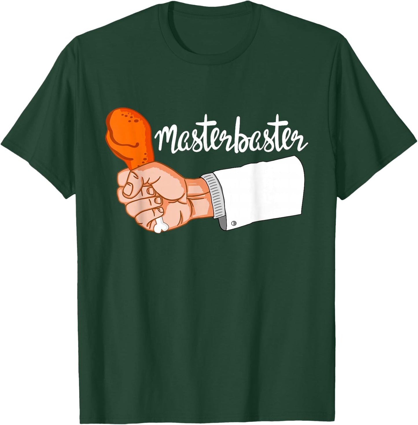 Master Baster - Turkey Day Funny Masterbaster Thanksgiving T-Shirt - T-Shirt | Forest