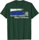 Law Enforcement Sheriff Retirement Gift Funny Police T-Shirt - T-Shirt | Forest