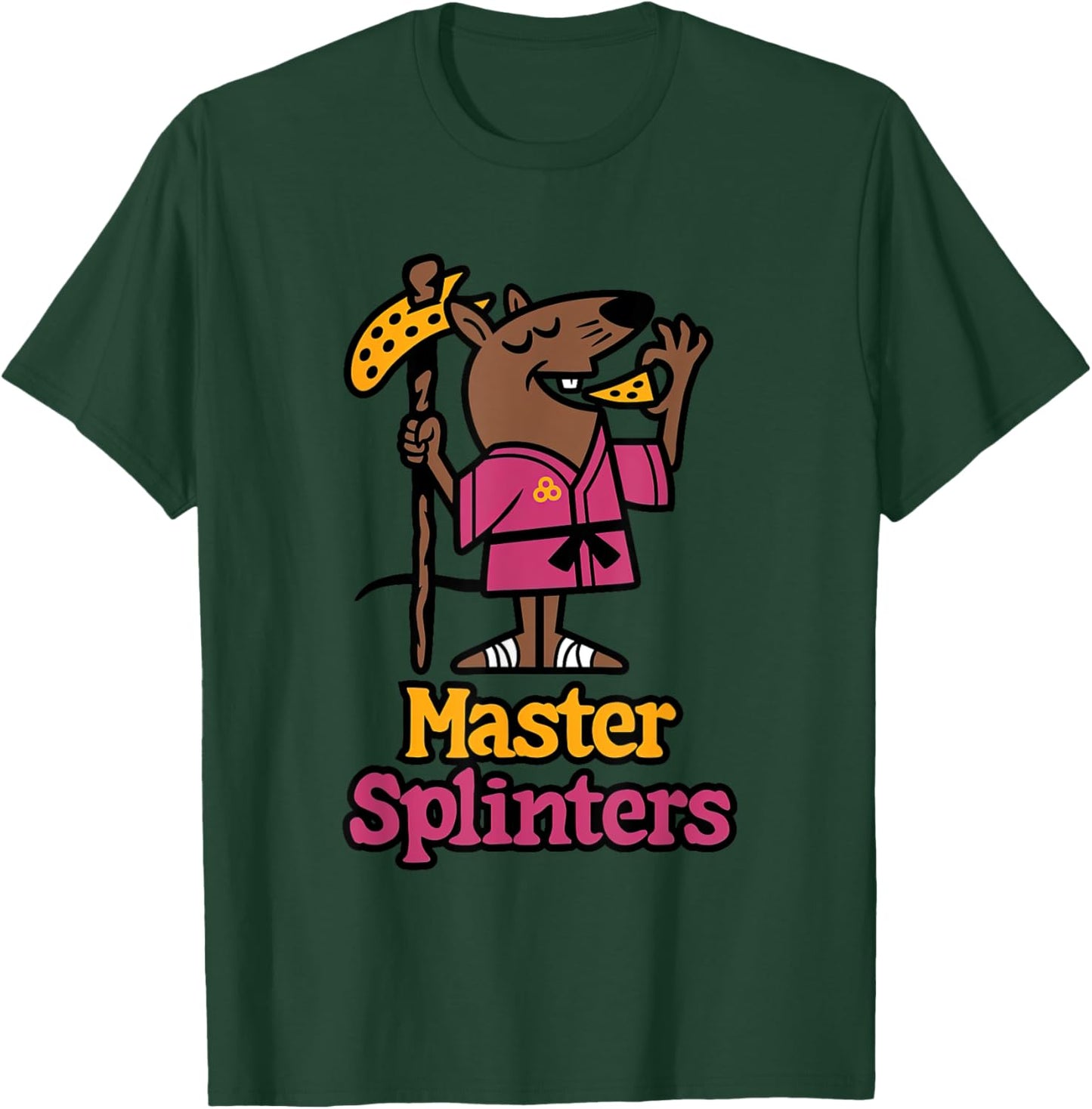 Master Splinters Pizza T-Shirt - T-Shirt | Forest