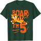 Kids Tiger 5th Birthday Jungle Party Tiger Age 5 Wild Animal T-Shirt - T-Shirt | Forest
