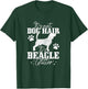 Beagle It's Not Dog Hair It's Beagle Glitter Funny Dog Lover Women Girls Kids T-Shirt - T-Shirt | Forest
