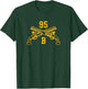 95B Military Police Officer | Crossed Pistols T-Shirt - T-Shirt | Forest