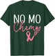 No mo chemo Pink Ribbon Butterflies Breast Cancer T-Shirt - T-Shirt | Forest