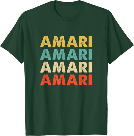 Amari Name T-Shirt - T-Shirt | Forest