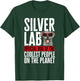 Silver Labrador Retriever Silver Lab T-Shirt - T-Shirt | Forest