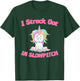 Funny Softball Gag I Struck Out in Slowpitch Embarassing T-Shirt - T-Shirt | Forest