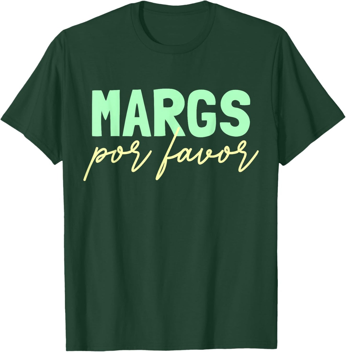 Margs Por Favor Margarita Lover Fiesta Margs Por Favor T-Shirt - T-Shirt | Forest