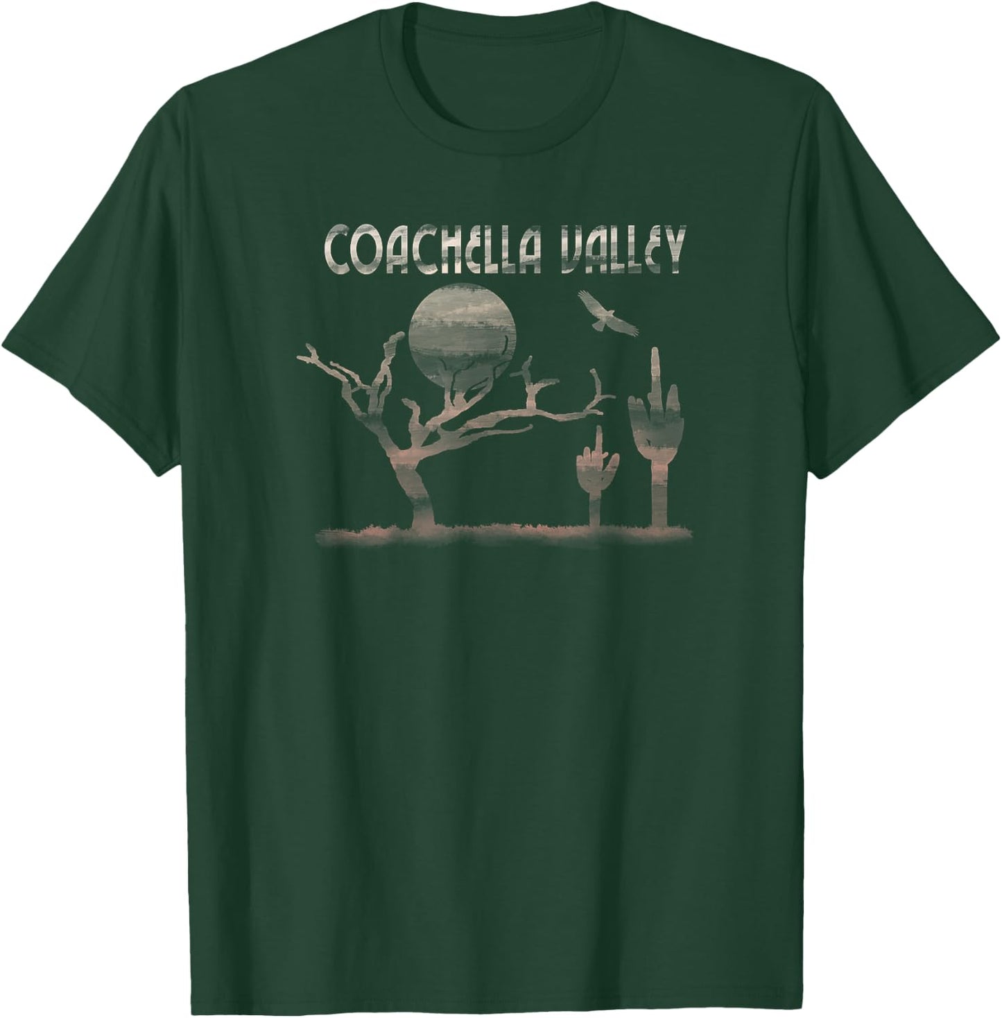 Coachella Valley Vintage Desert Print T-Shirt - T-Shirt | Forest