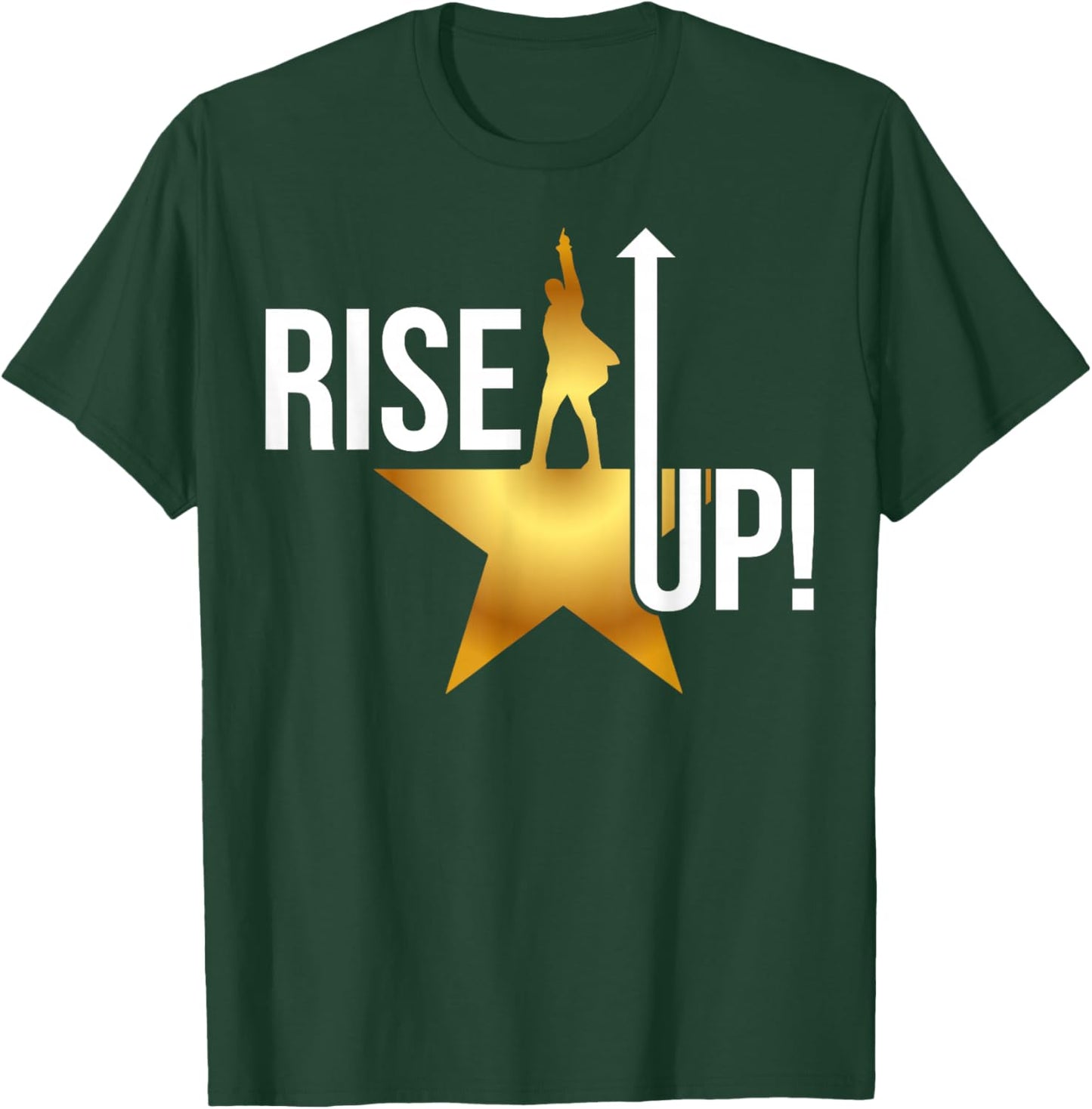 Rise Up Musical Theatre Nerd Musical Broadway Theater Geek T-Shirt - T-Shirt | Forest
