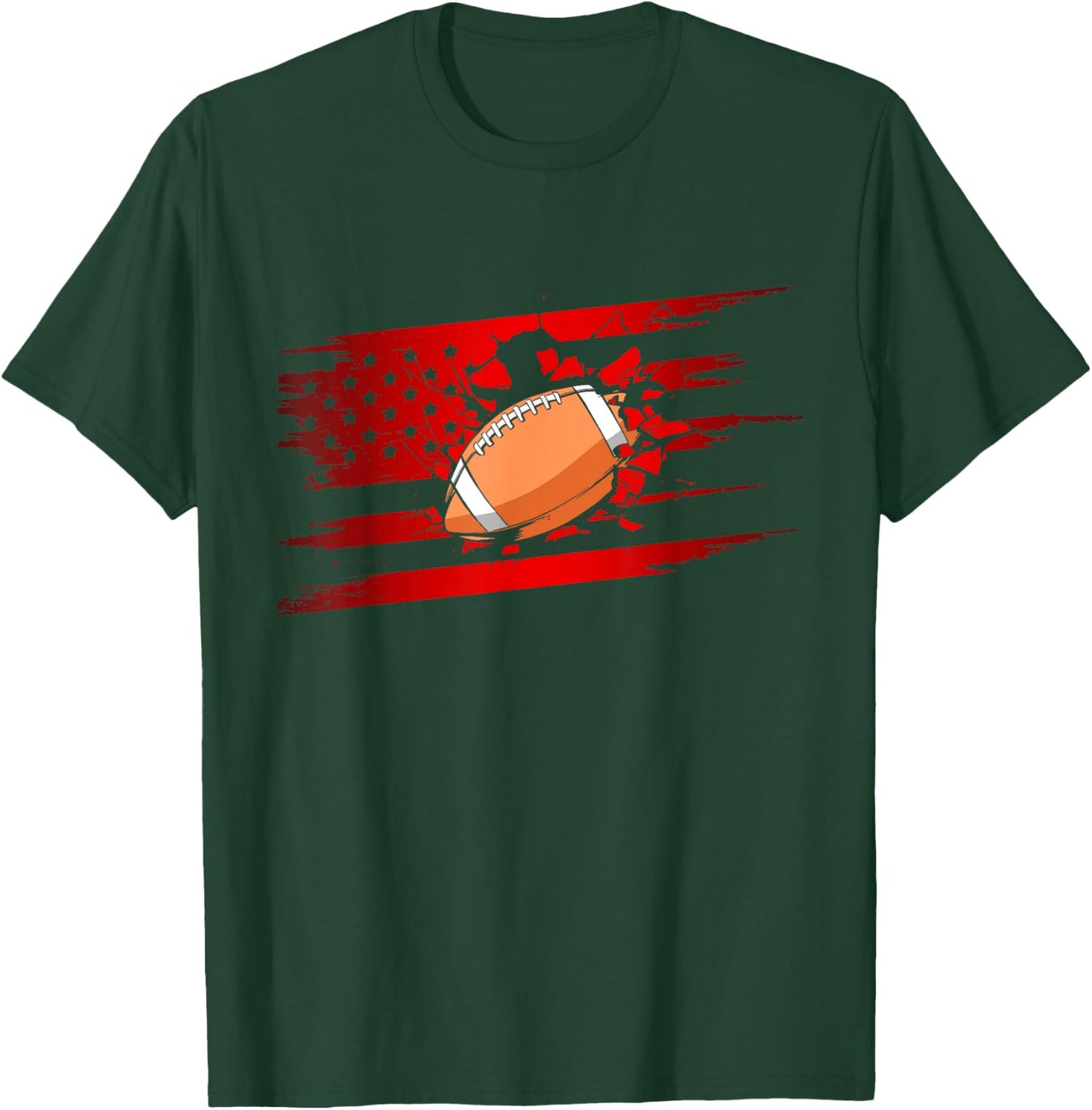 American Football Apparel - Football T-Shirt - T-Shirt | Forest
