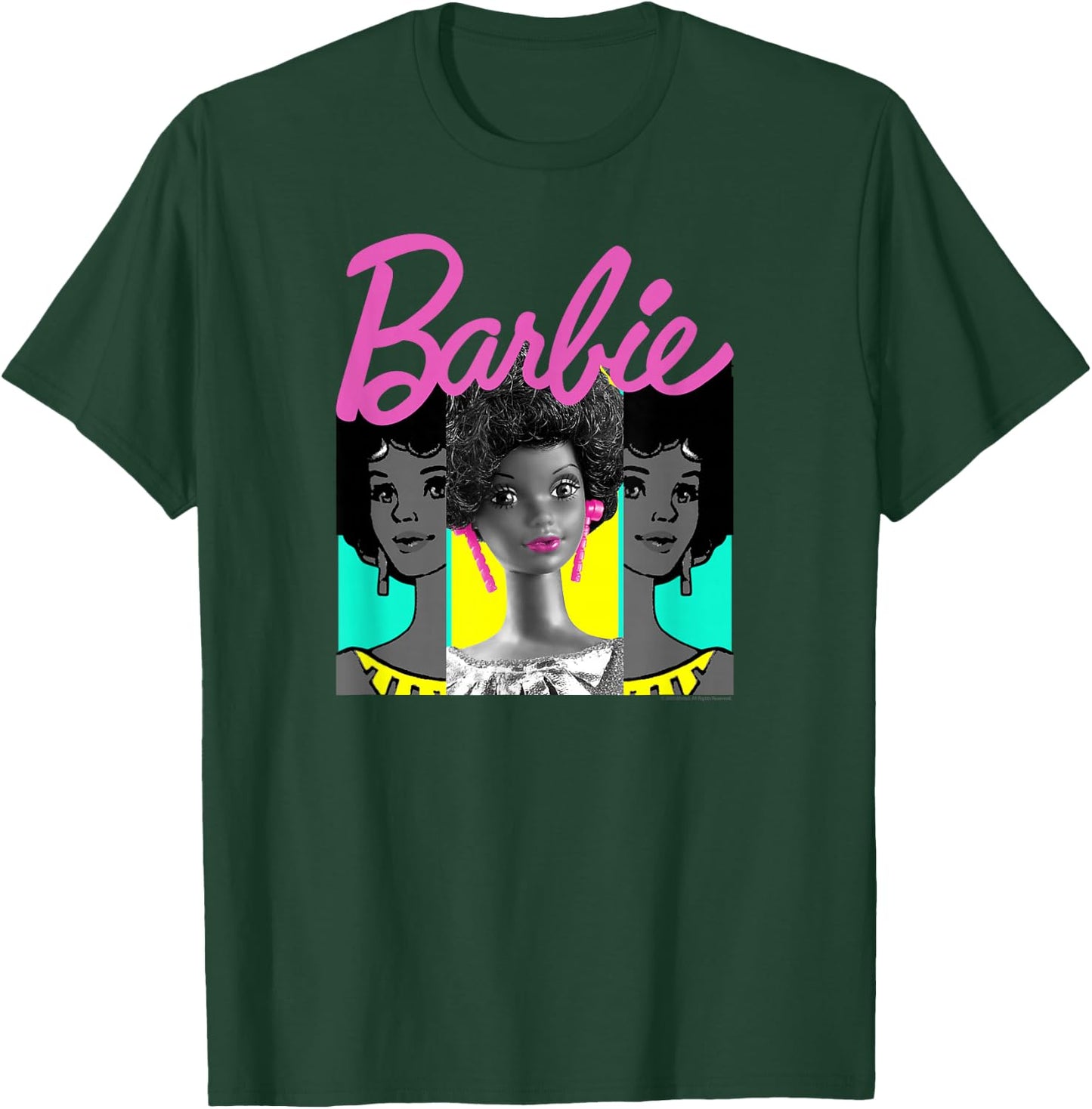 Barbie - Afro Barbie Trio T-Shirt - T-Shirt | Forest