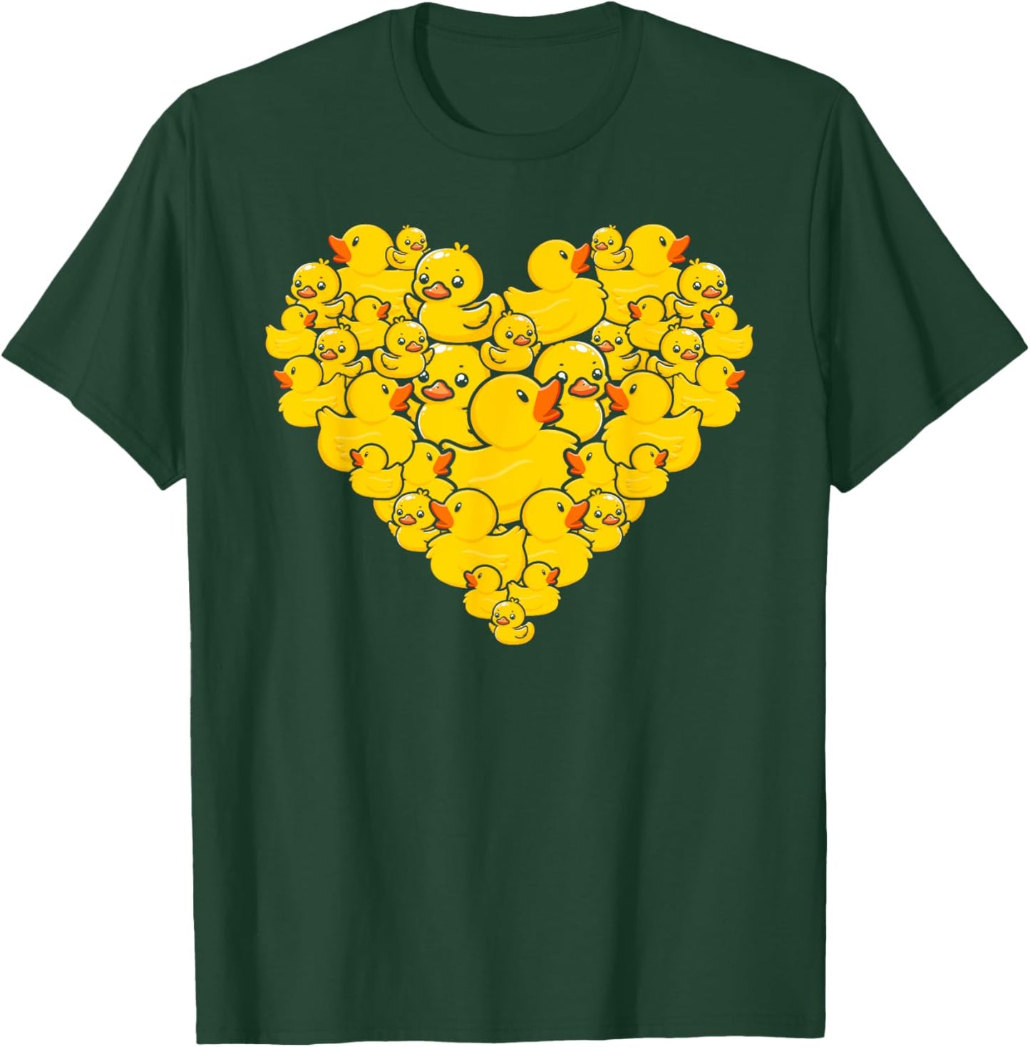 Duck Heart Symbol Love - Duck Lover T-Shirt - T-Shirt | Forest