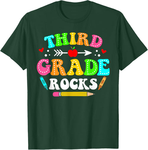 3rd Grade Rocks Third Grade Back To School Teacher Student