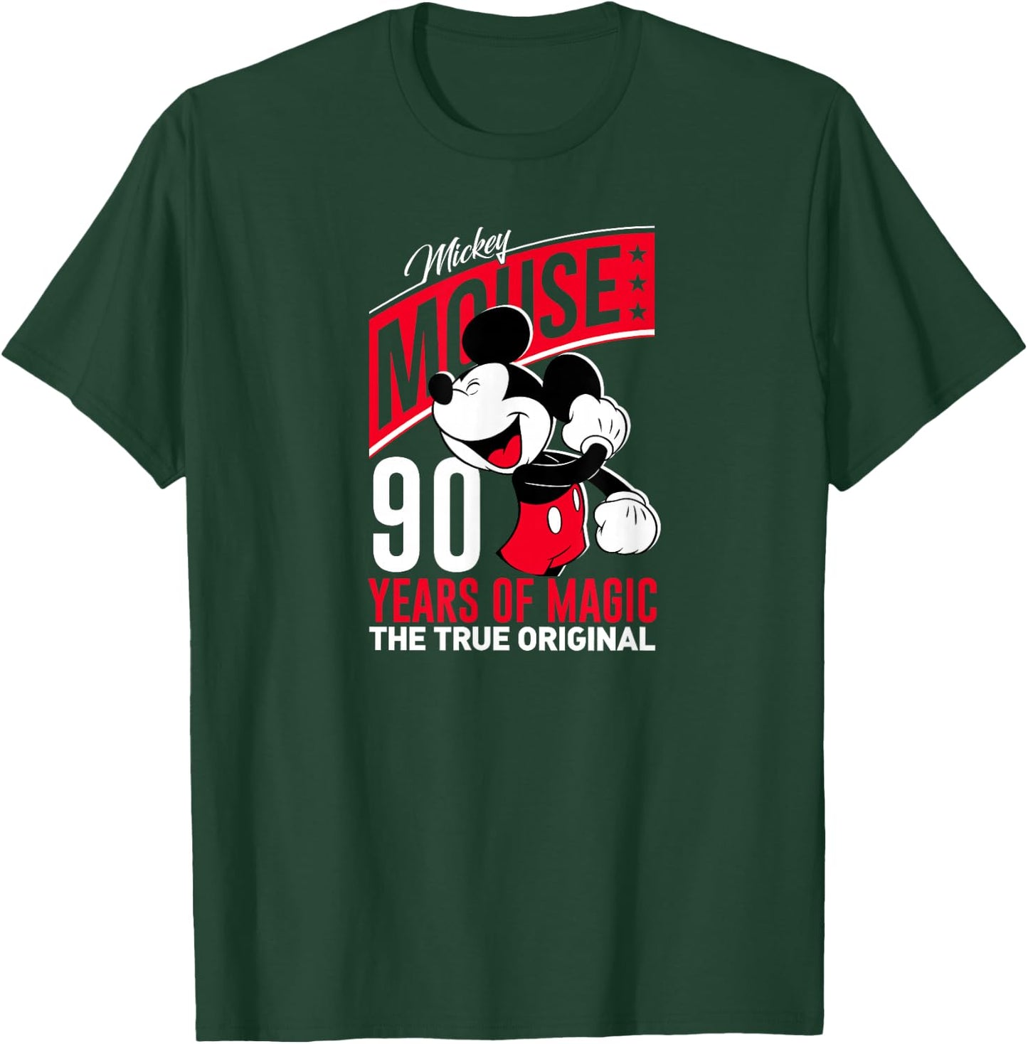 Disney - Mickey 90 Years of Magic T-Shirt - T-Shirt | Forest