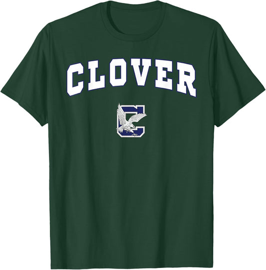 Clover High School Blue Eagles T-Shirt - T-Shirt | Forest