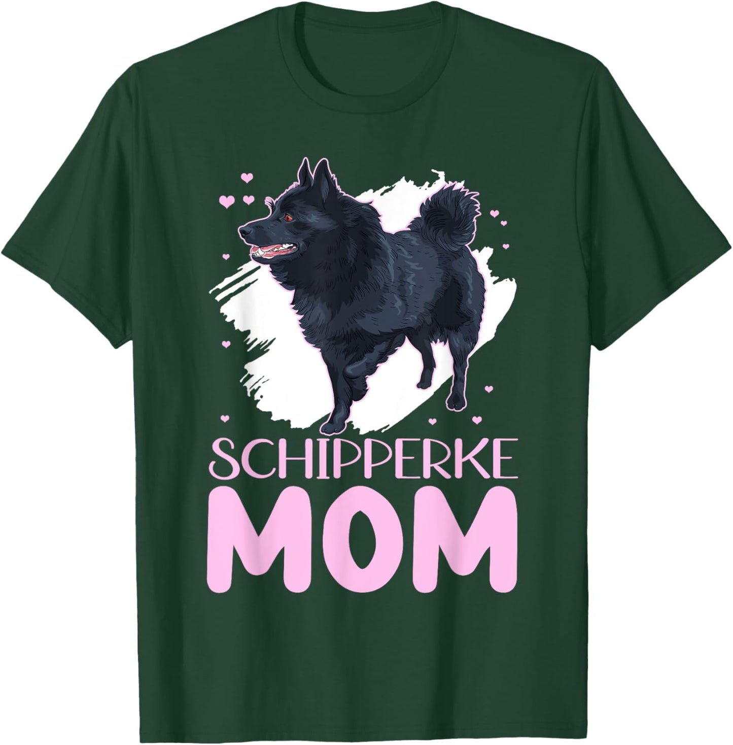 Schipperke Mom Schipperkes Dog Owner Schipperke Women T-Shirt - T-Shirt | Forest