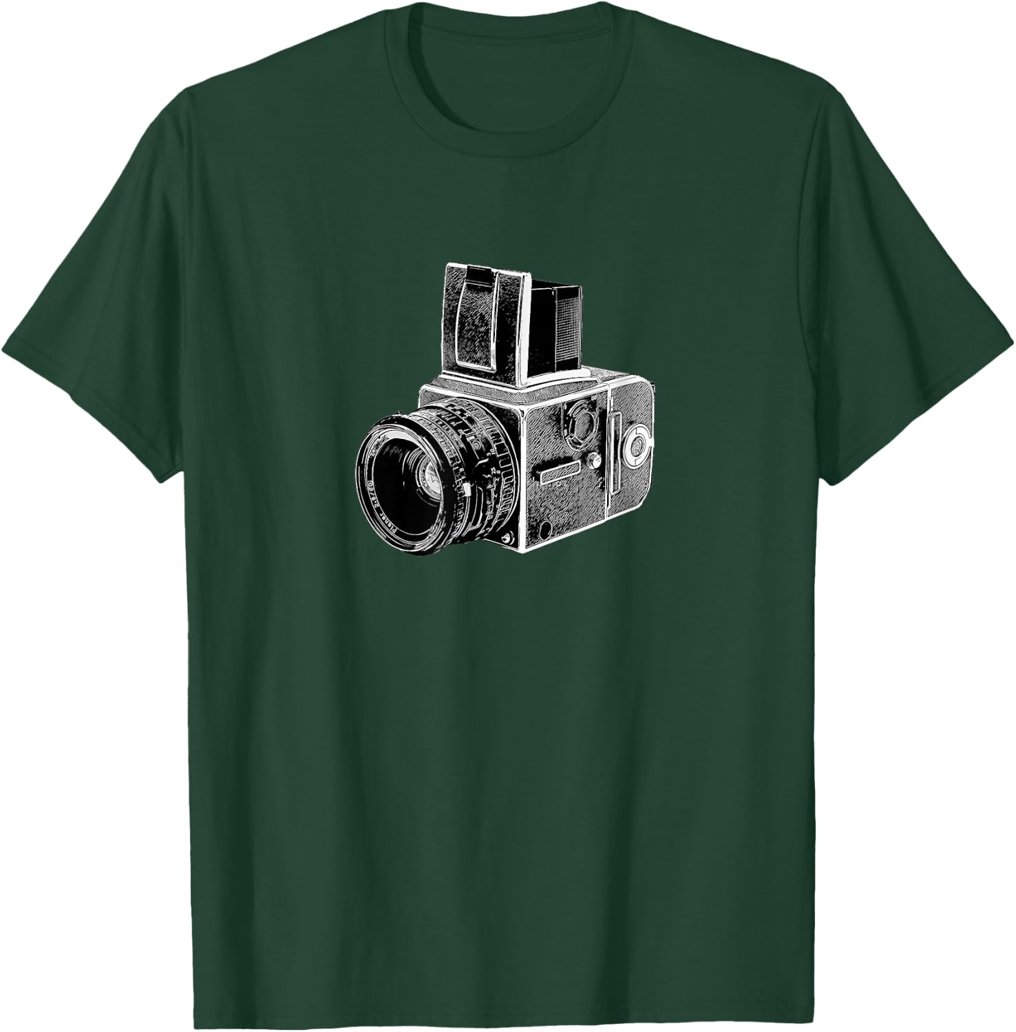 Hasselblad Retro Camera Design for Photographers T-Shirt - T-Shirt | Forest