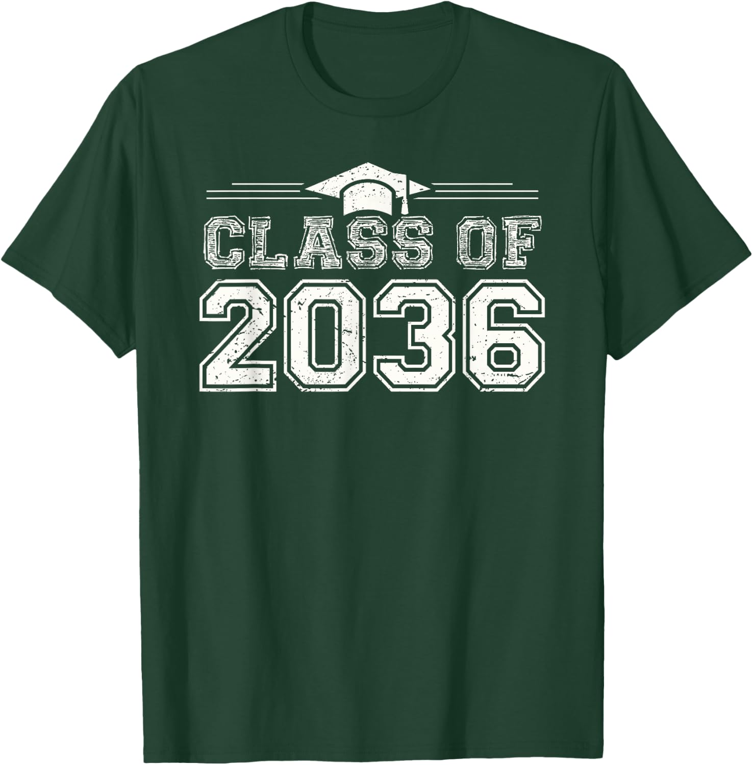 Class of 2036 Grow with me First Day of School T-Shirt - T-Shirt | Forest