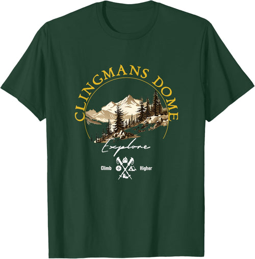 Clingmans Dome Retro Vintage Apparel Clingmans Dome Souvenir