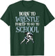 Born to Wrestle Forced School Wrestling Girls Boys Kid Youth T-Shirt - T-Shirt | Forest