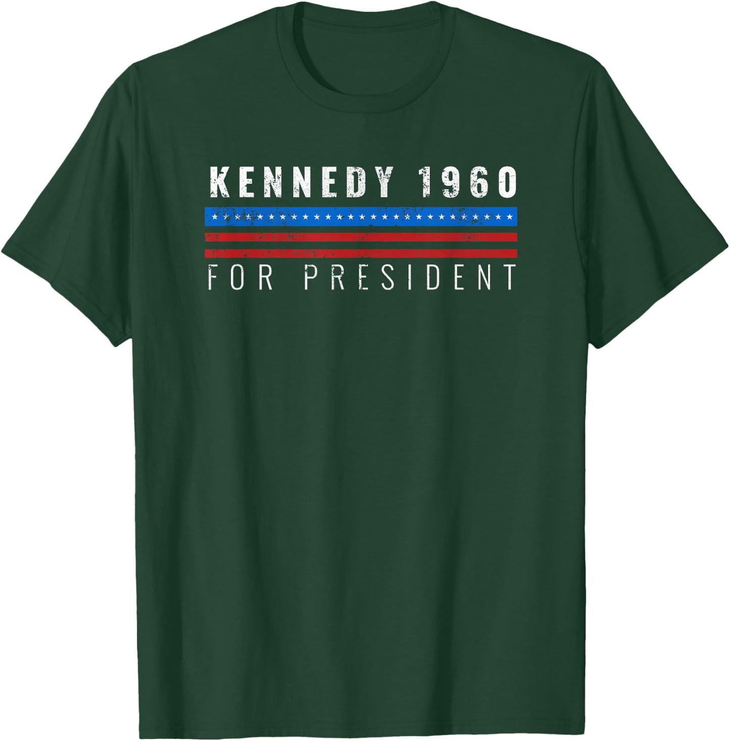 Retro Vintage JFK for President Kennedy 1960 Election T-Shirt - T-Shirt | Forest