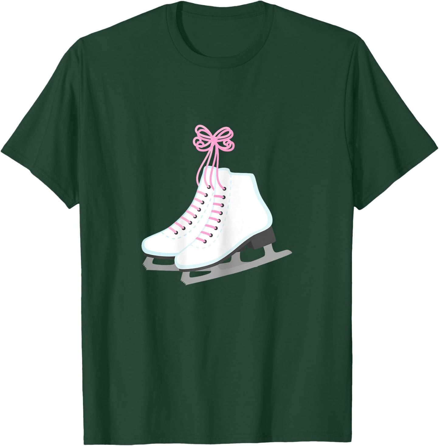Figure Skating Ice Skate for Girls T-Shirt - T-Shirt | Forest
