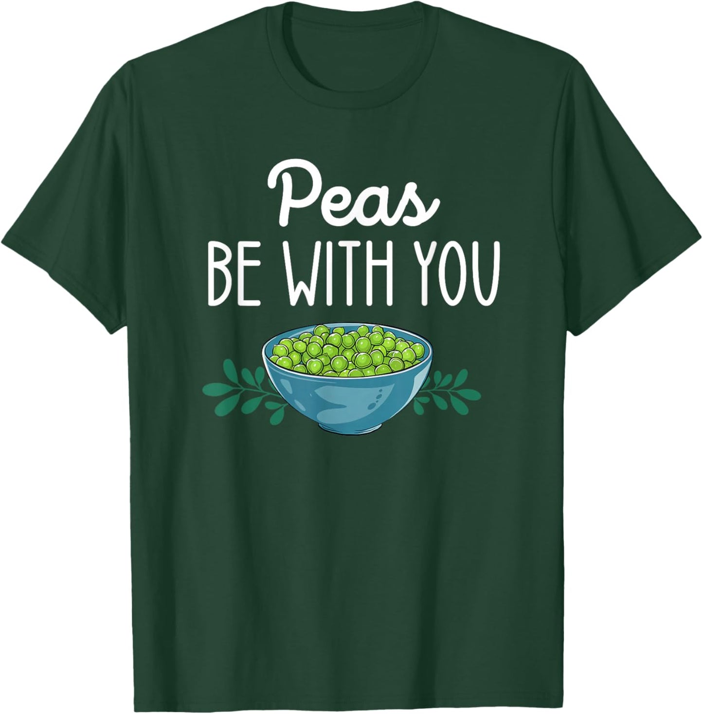 Thanksgiving Dinner Foods Family Matching Peas With You T-Shirt - T-Shirt | Forest
