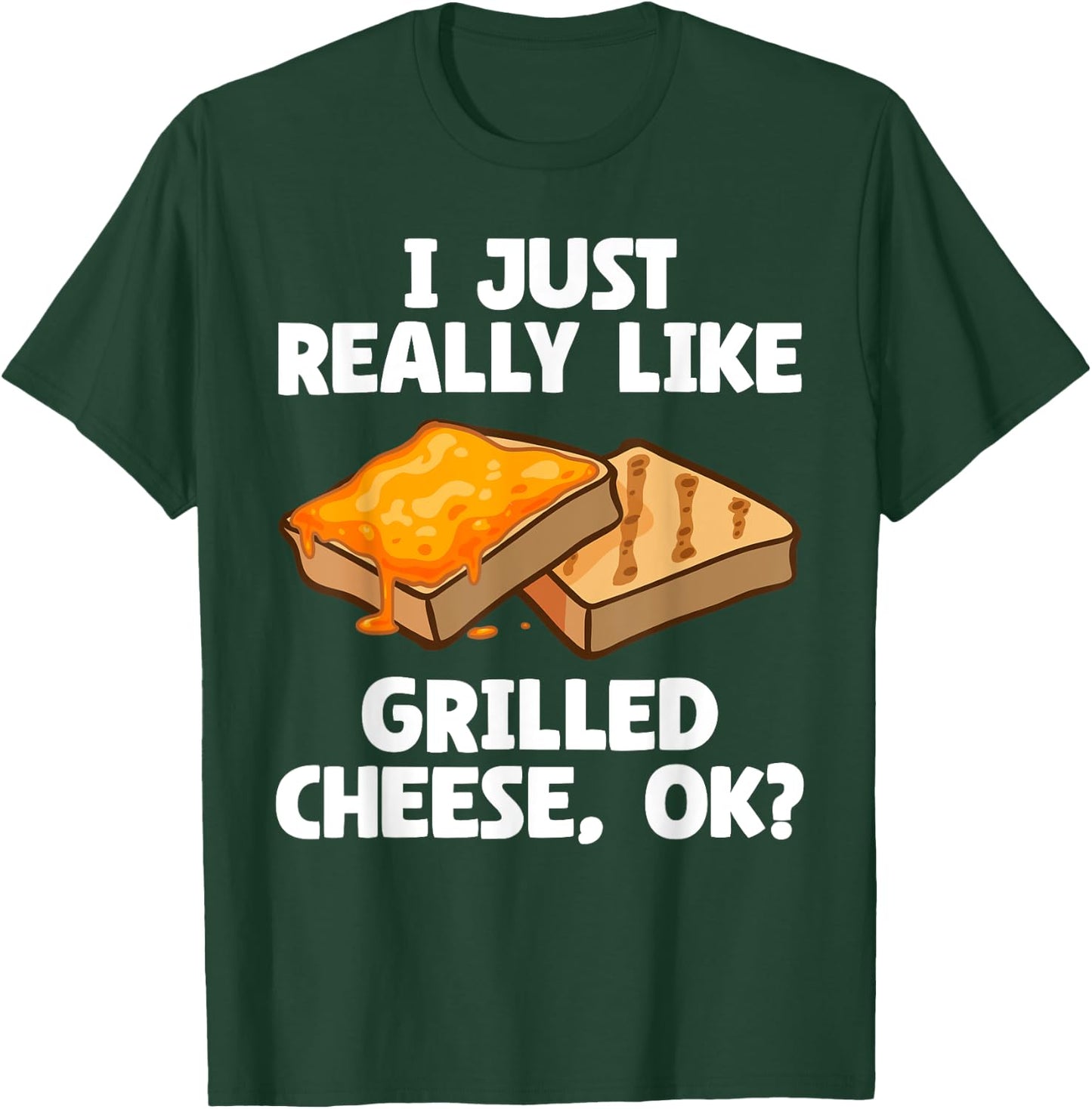 Grilled Cheese Design Women Grilled Cheese Sandwich T-Shirt - T-Shirt | Forest