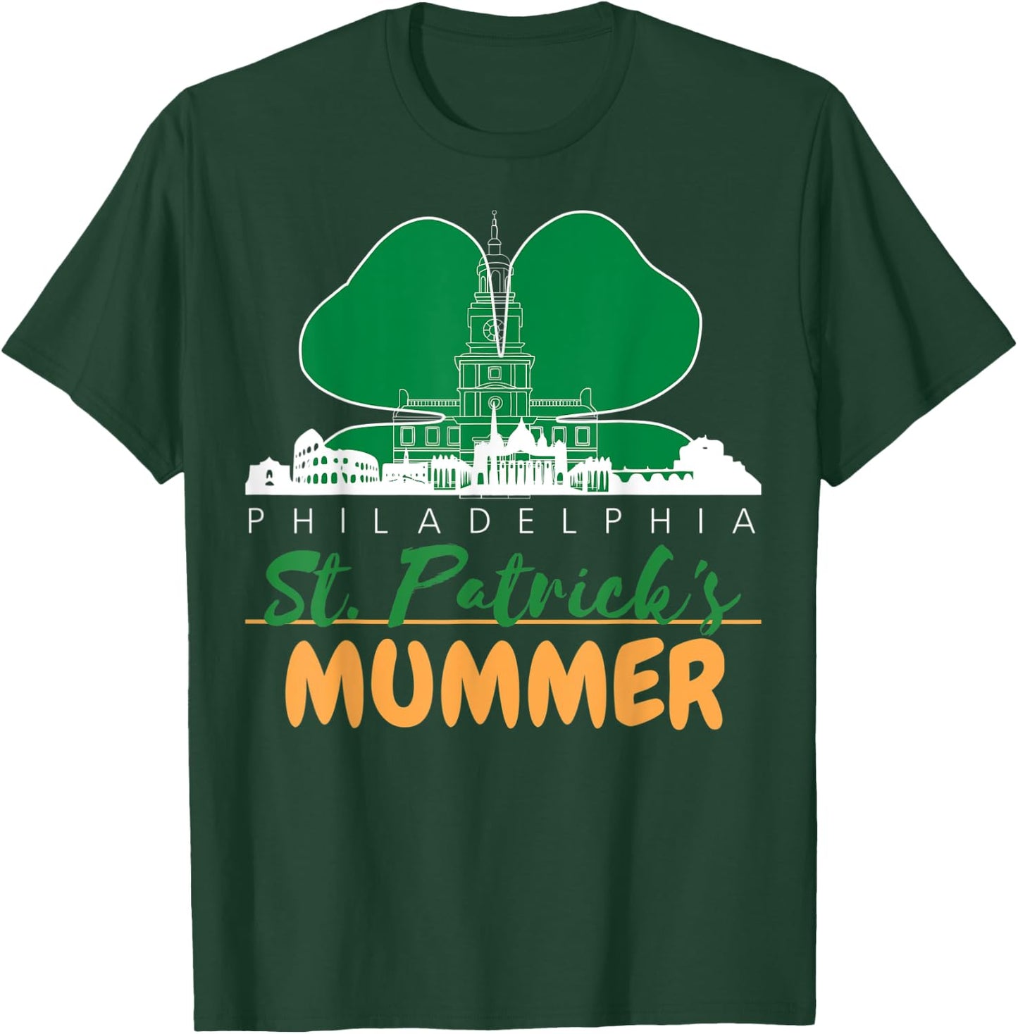Mummers Day St. Patricks Day Shirt Funny Gift T-Shirt - T-Shirt | Forest