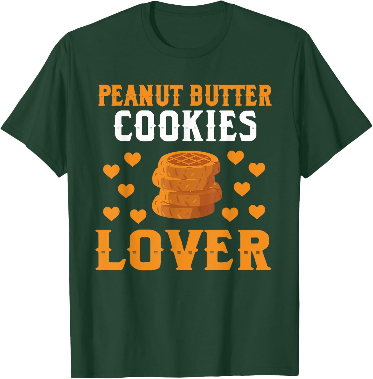 Peanut Butter Cookies Lover Costume Christmas Cookie T-Shirt - T-Shirt | Forest