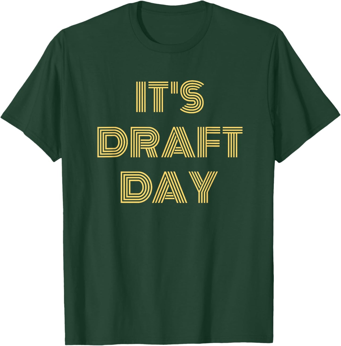 It's Draft Day Fantasy Football Sports T-Shirt - T-Shirt | Forest