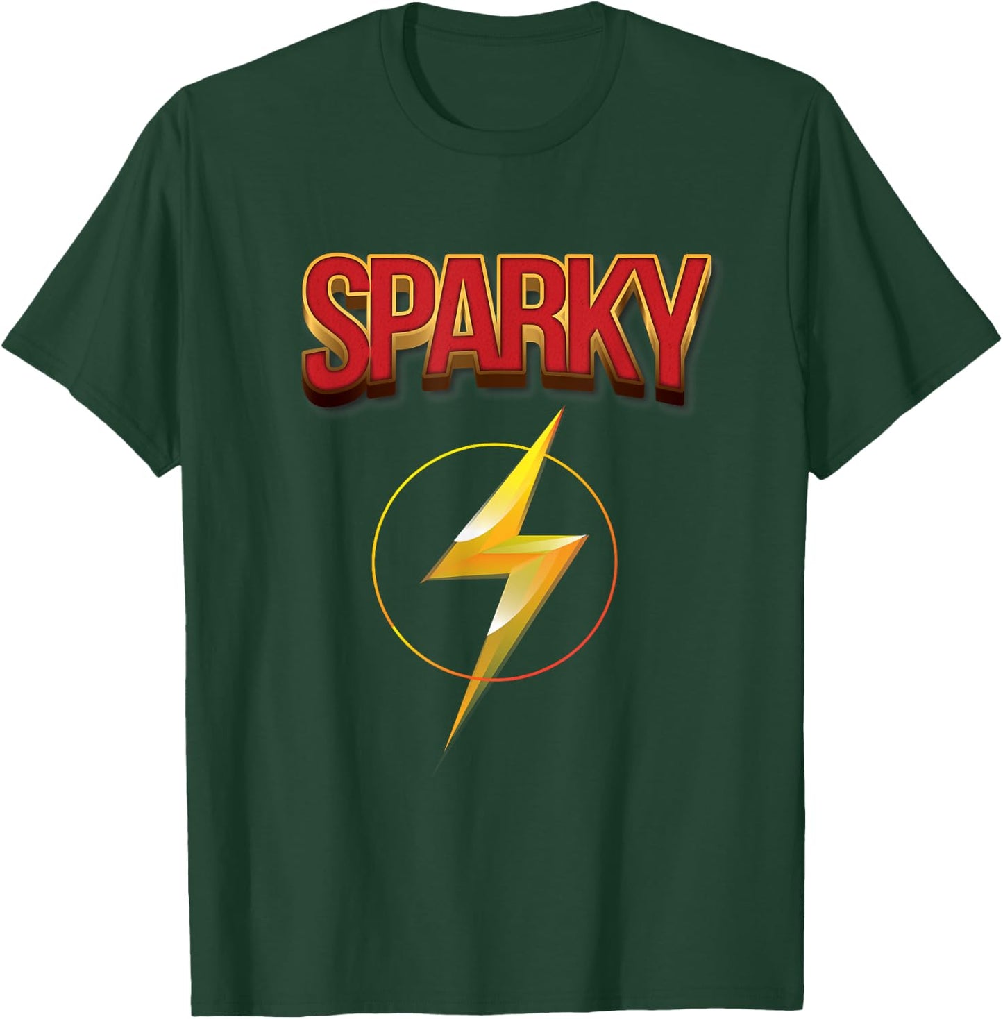 Sparky Funny Electrical Engineer Electrician Nickname T-Shirt - T-Shirt | Forest