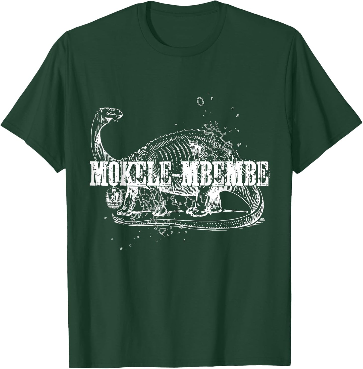 Mokele Mbembe The Living Dinosaur of Africa Monster Cryptid T-Shirt - T-Shirt | Forest