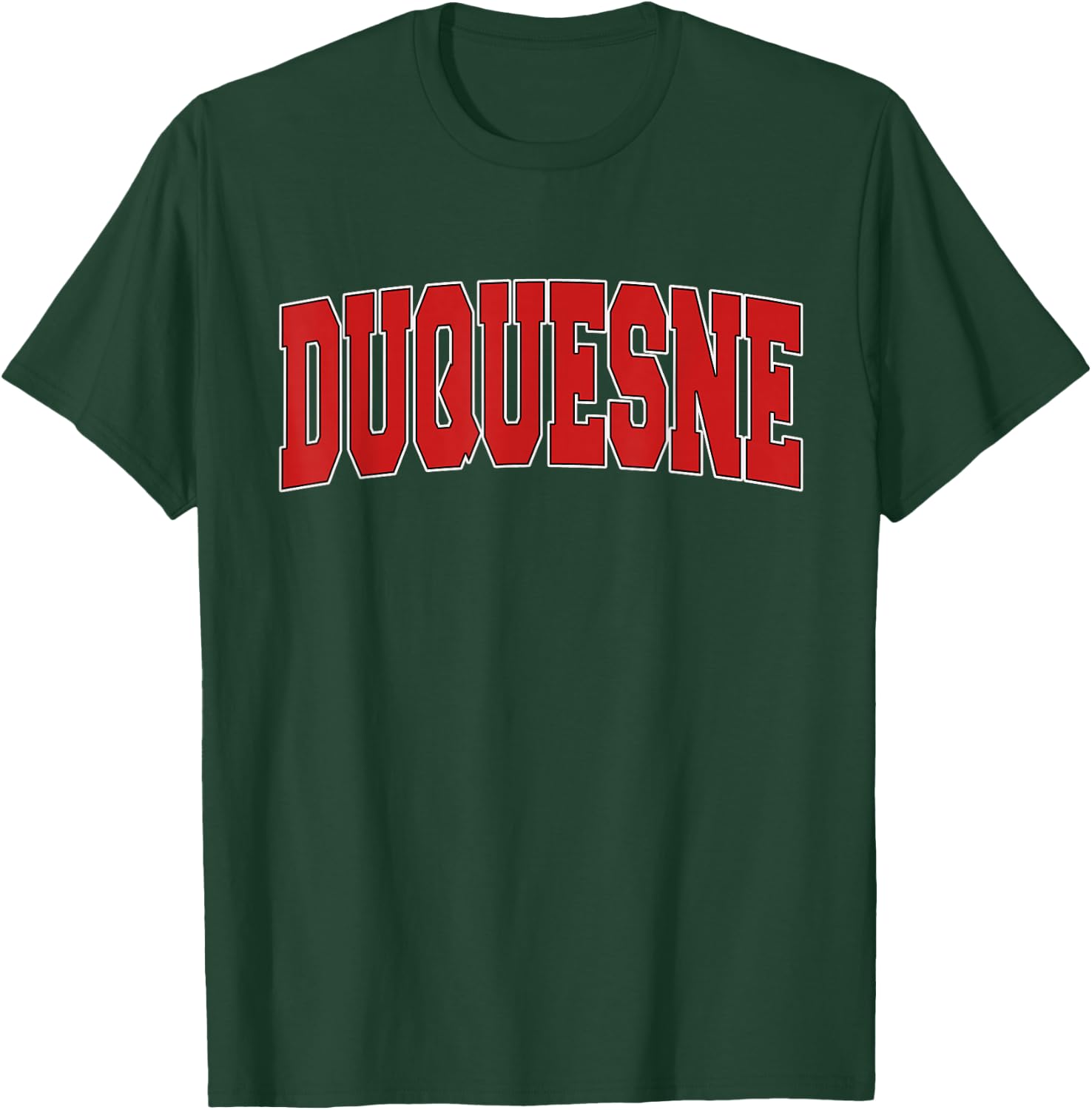 DUQUESNE PA PENNSYLVANIA Varsity Style USA Vintage Sports T-Shirt - T-Shirt | Forest