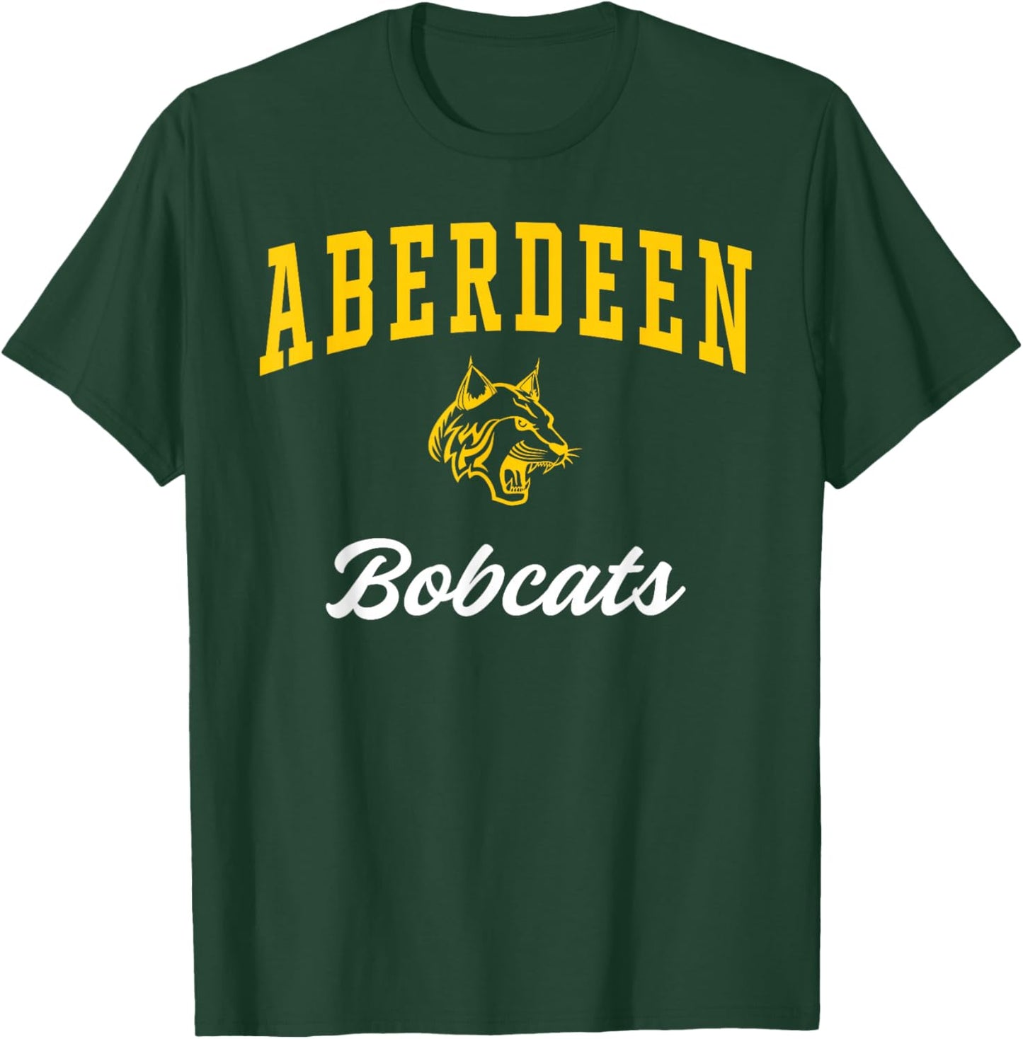 Aberdeen High School Bobcats T-Shirt - T-Shirt | Forest
