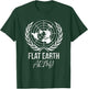 Flat Earth Army T-Shirt - T-Shirt | Forest