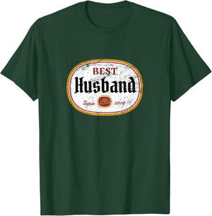 Wedding Anniversary Best Husband Since 2019 T-Shirt - T-Shirt | Forest
