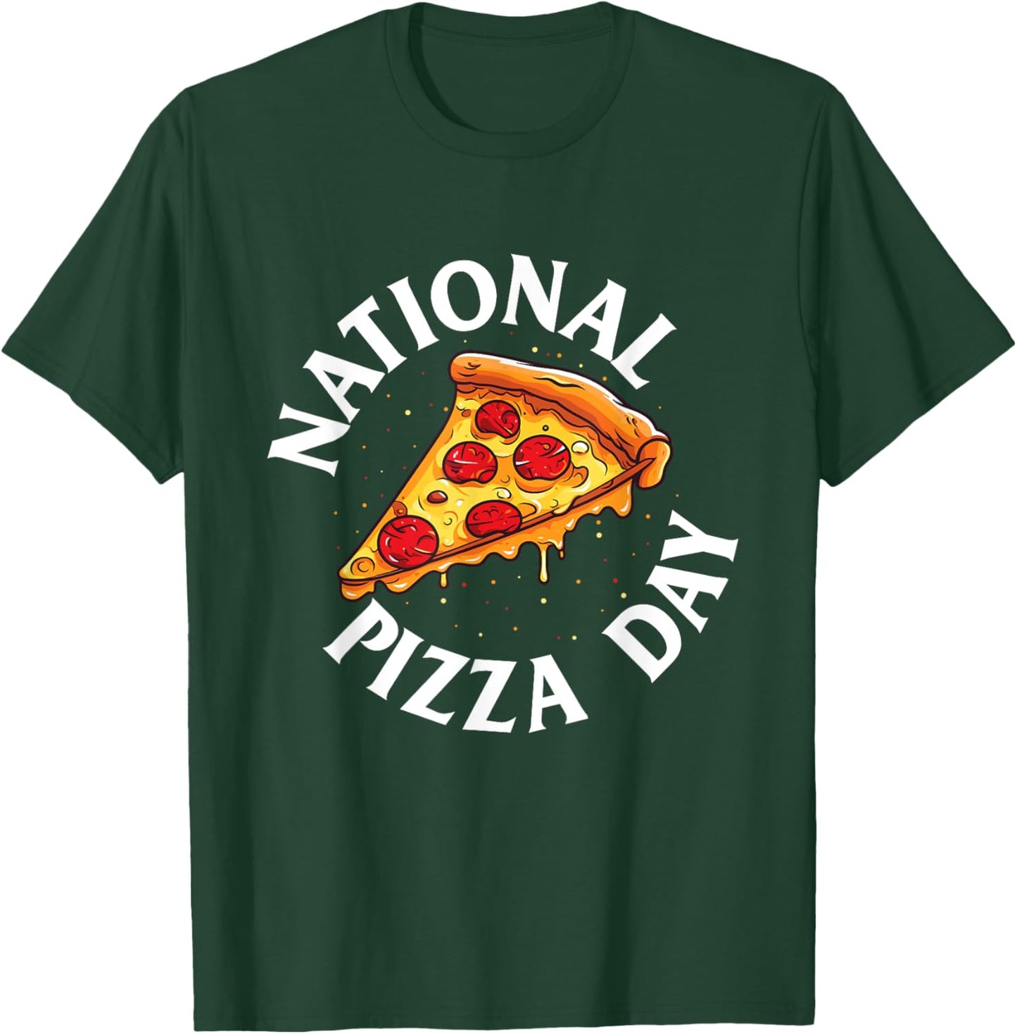 National Pizza Day - Food Lover Pizza Baker T-Shirt - T-Shirt | Forest