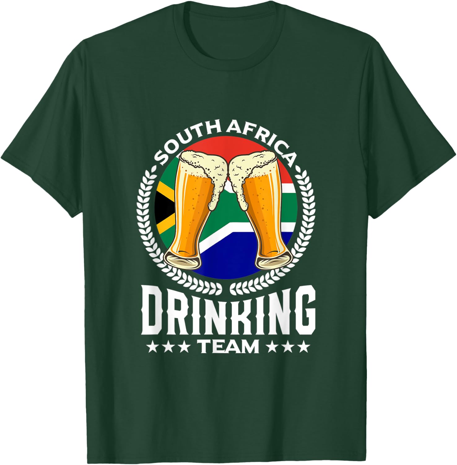 South Africa Drinking Team T-Shirt - T-Shirt | Forest