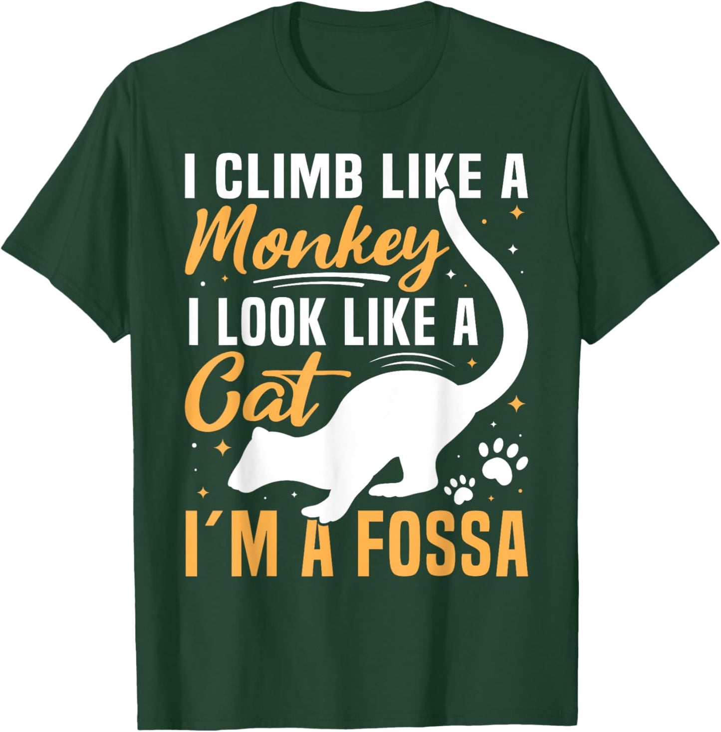 Fossa Essentials Fossa Plush Stuffed Animal Fossa Lover T-Shirt - T-Shirt | Forest