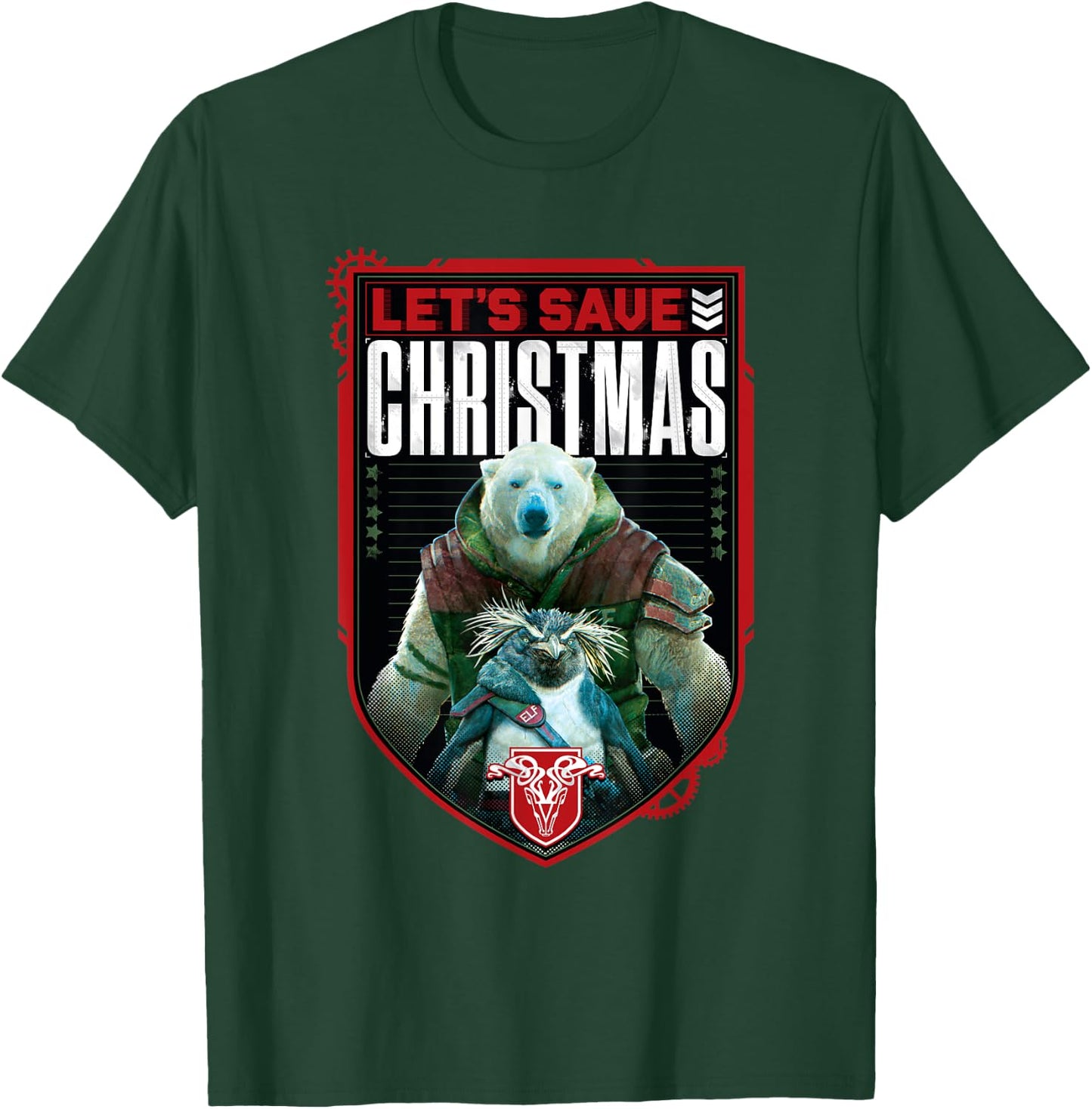Red One - Let's Save Christmas T-Shirt - T-Shirt | Forest