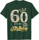 It's My 60th Birthday Diamond Shoes 60 Years Old Women T-Shirt - T-Shirt | Forest