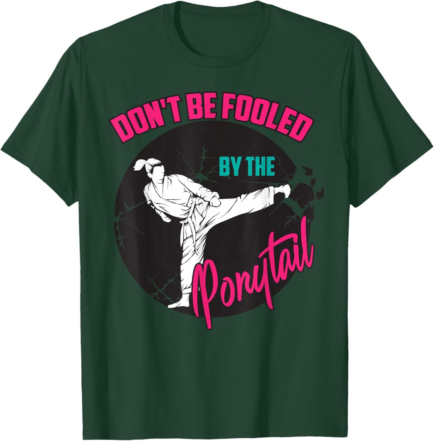 Cool Taekwondo Art Girls Karate Judo Martial Arts T-Shirt - T-Shirt | Forest