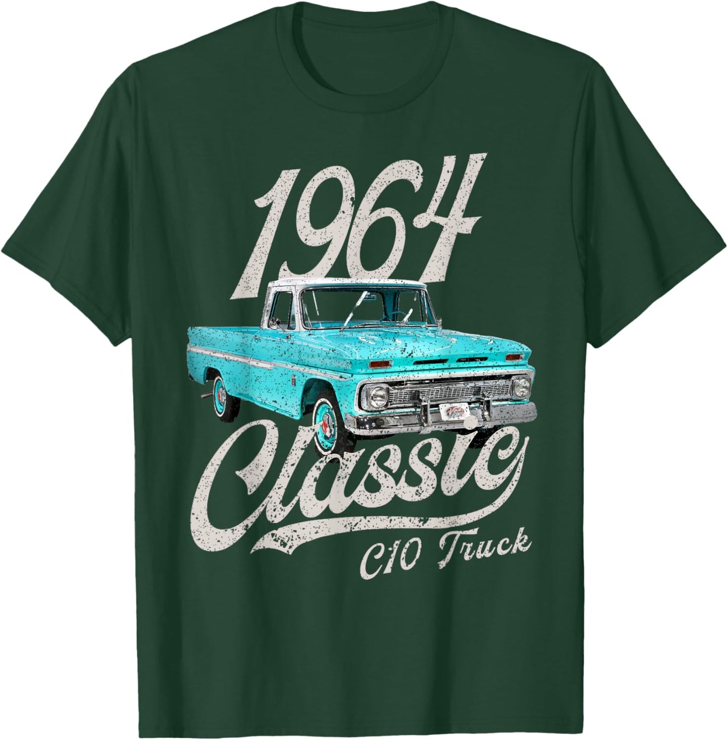 1964 64 c10 TRUCK T-Shirt - T-Shirt | Forest