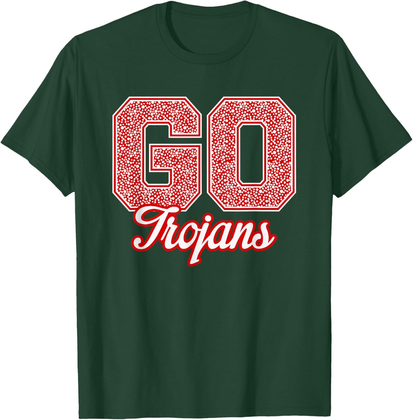 Troy Trojans GO! School Pride T-Shirt - T-Shirt | Forest