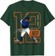 Francisco Lindor | New York Baseball MLB Player | MLBLIN4007 T-Shirt - T-Shirt | Forest
