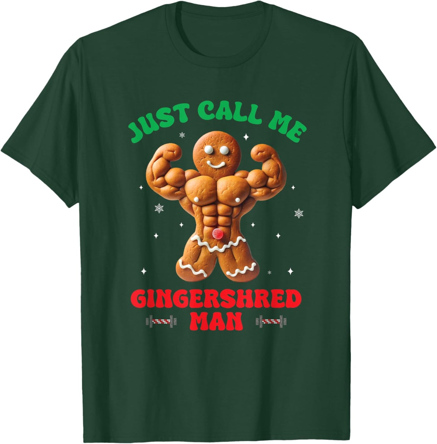 Just Call Me the Gingershred Man Workout Funny Gifts Men T-Shirt - T-Shirt | Forest
