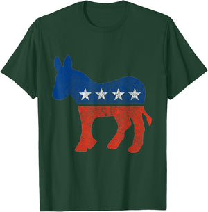 Democratic Donkey Democrat T-Shirt - T-Shirt | Forest