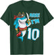 I'm 10 years Shark pirate 10th Birthday boy pirate Party T-Shirt - T-Shirt | Forest